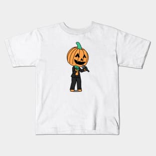 Skull singer Kids T-Shirt